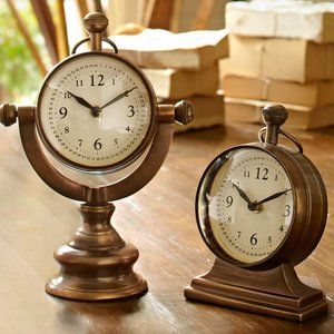 Pottery Barn Mariner's Desktop Clock